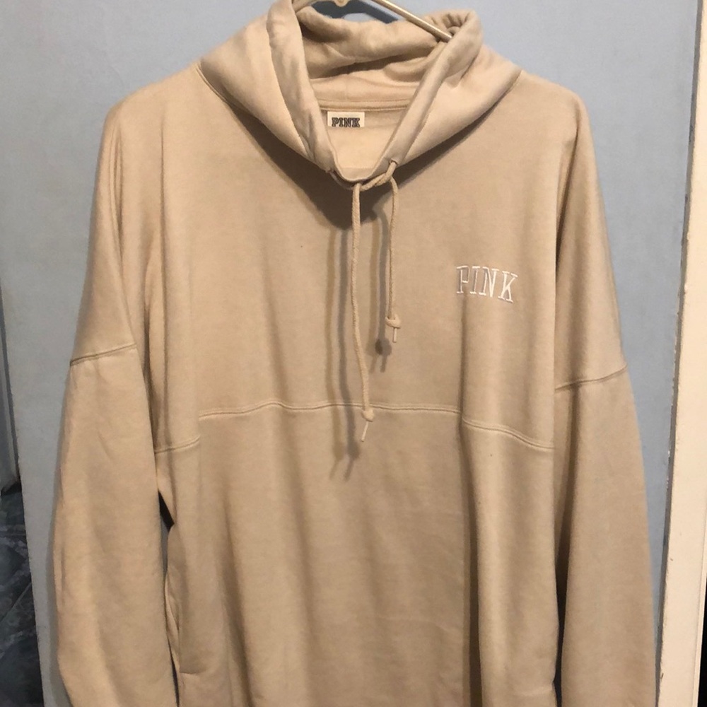 Pink Nude Oversized Sweater